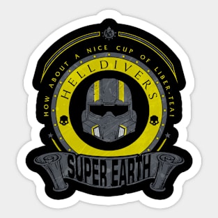 Super Earth - Crest Sticker